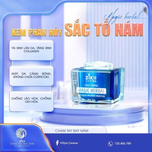 Vì sao bạn nên chọn kem nám Zikii trong điều trị