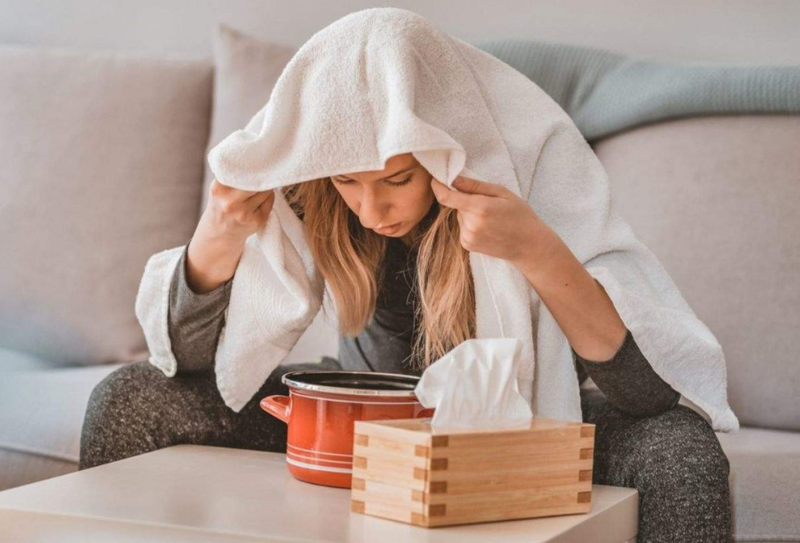 Xông hơi giúp da được thải độc, làm sạch sâu lỗ chân lông